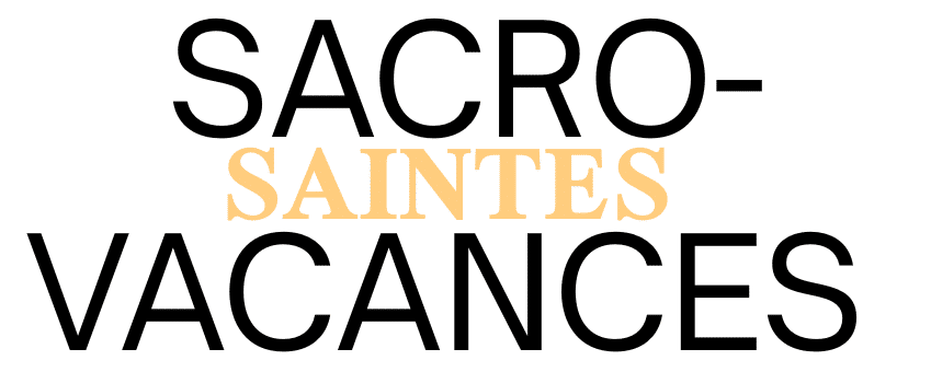 SACRO-SAINTES VACANCES LOGO
