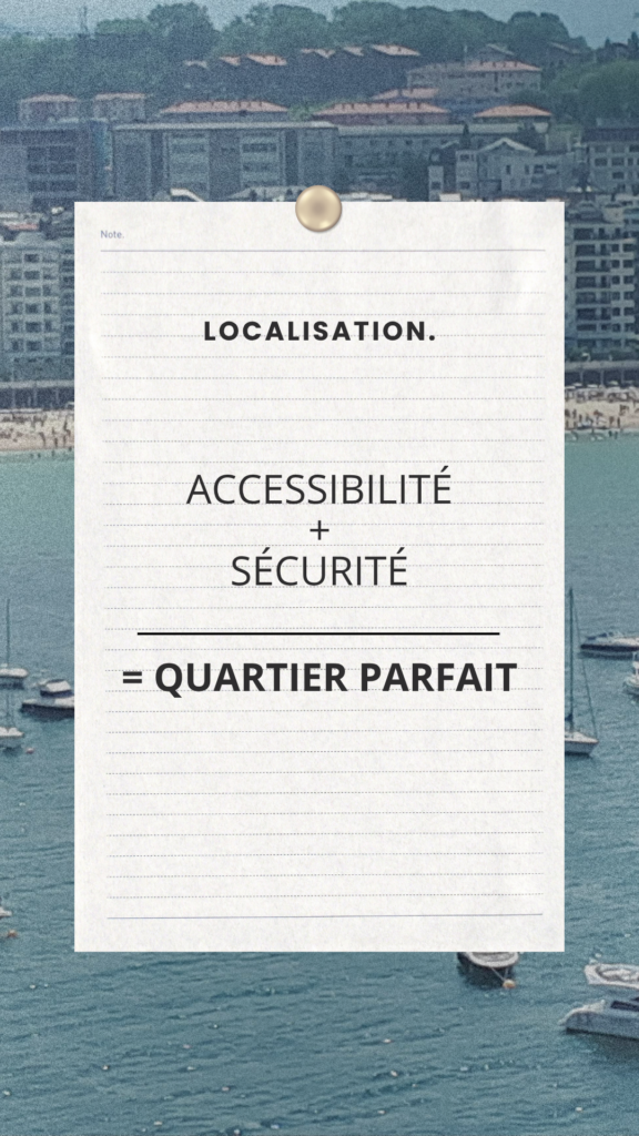 localisation idéale pour les vacances